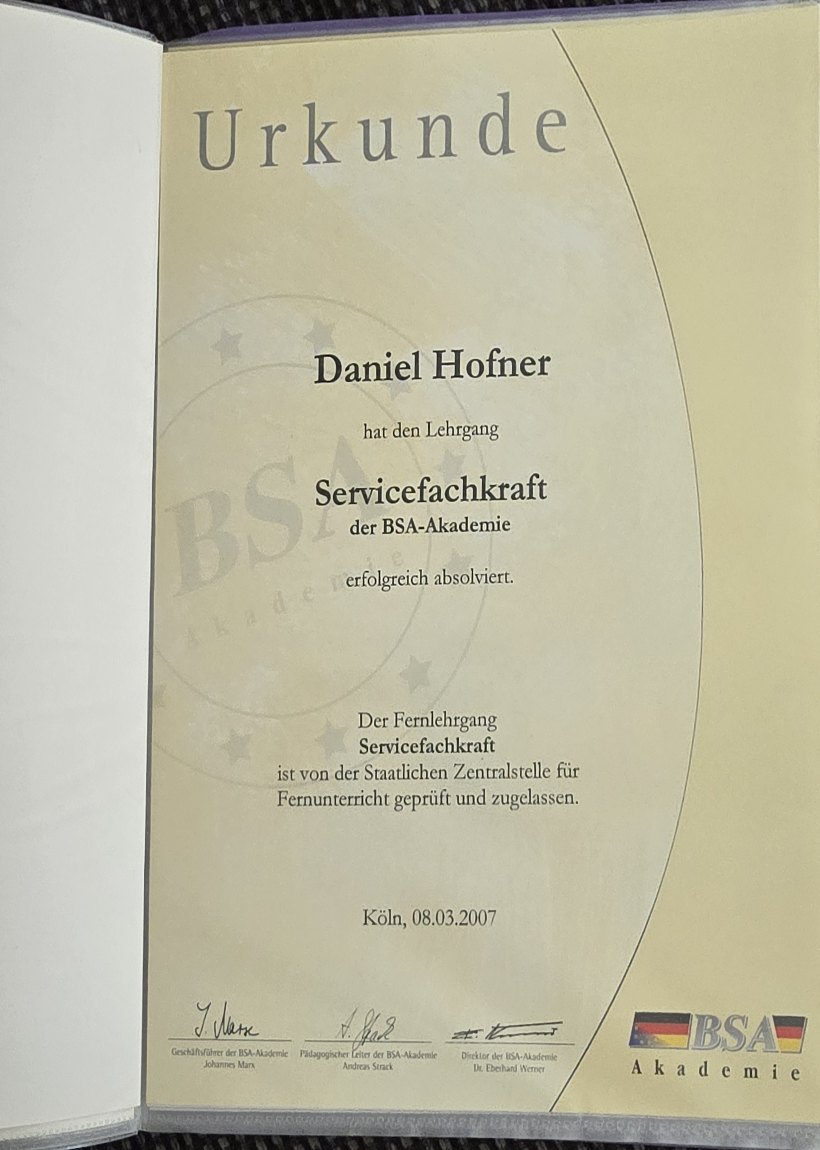 Servicefachkraft